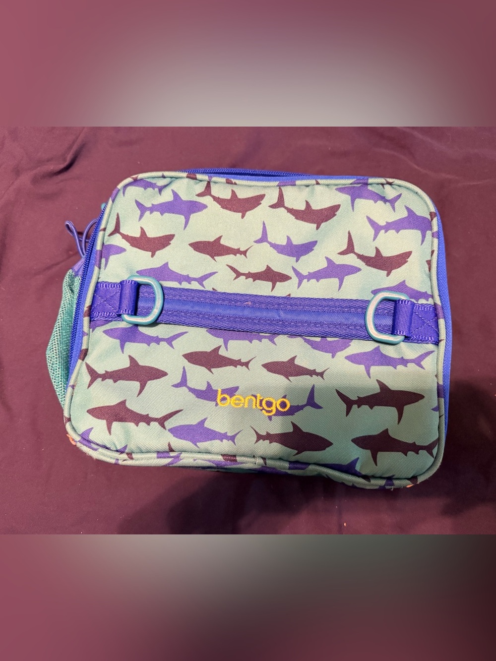 Bentgo Kids Shark Print Lunch Bag